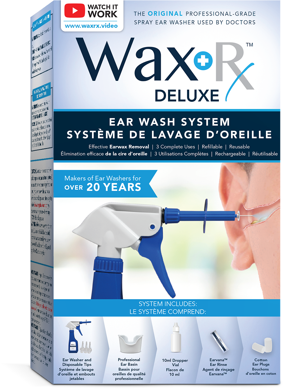 Wax-R Deluxe Ear Wash System | Systeme de Lavage D'Oreille